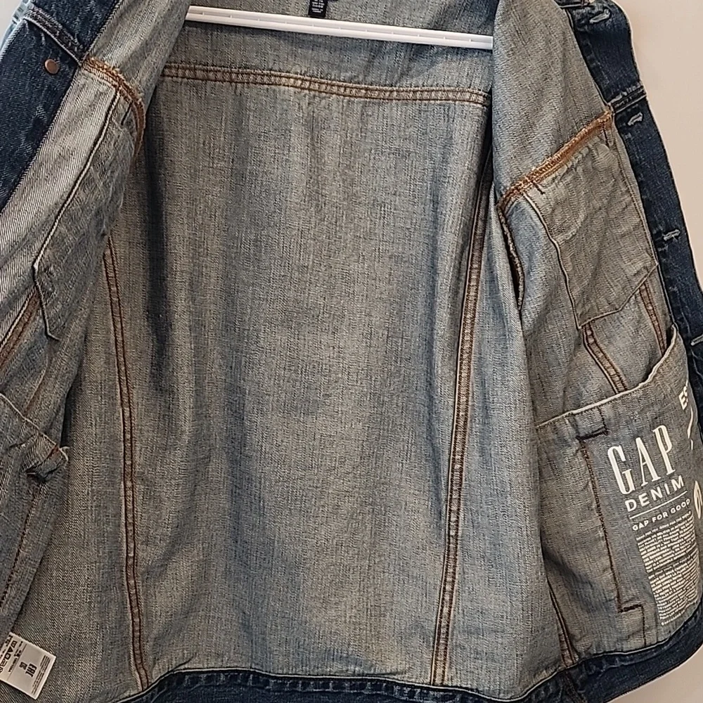 GAP Denim Trucker Jacket XL - Picture 6 of 6